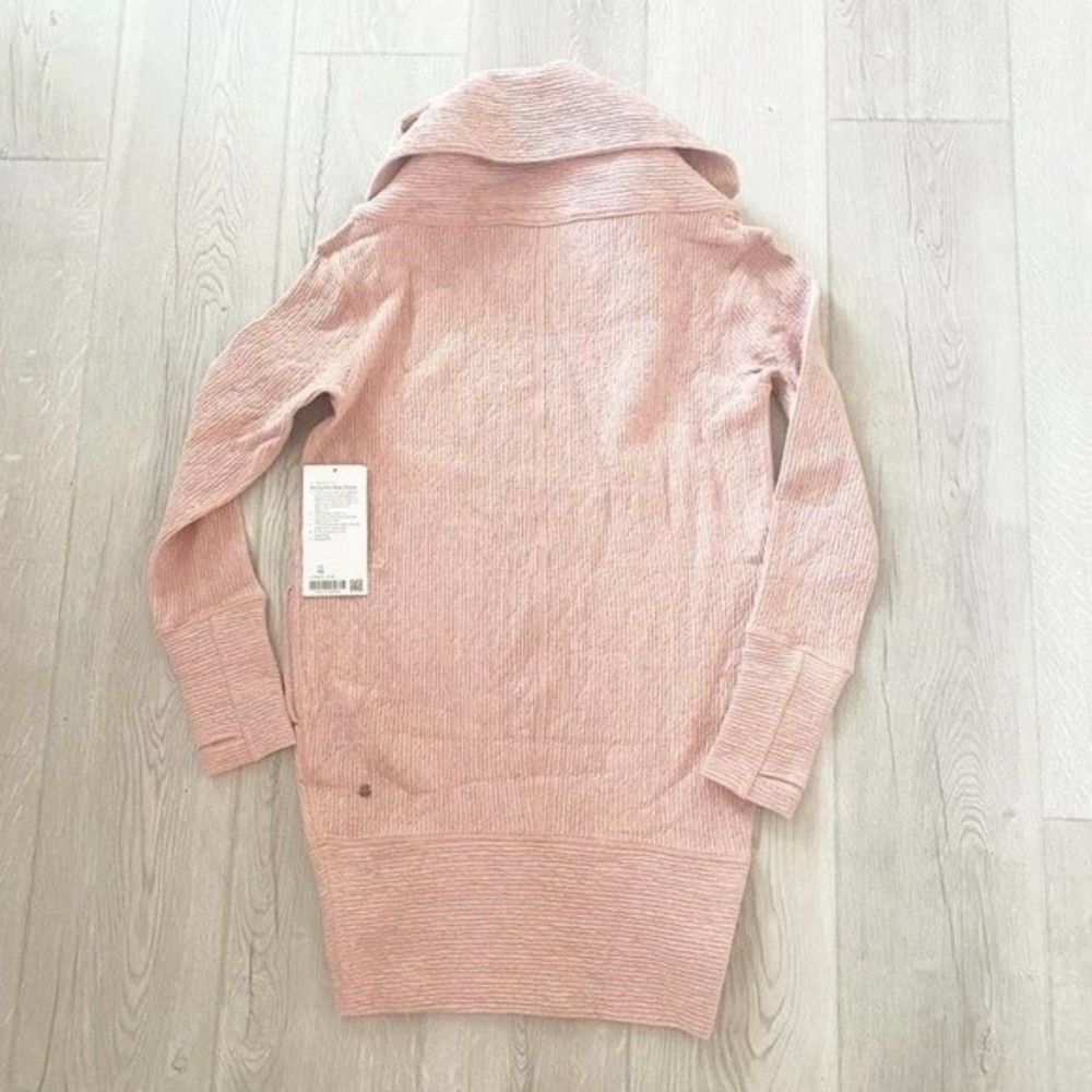 Lululemon Along The Way Knit Sweater Slouchy Dress Cowl Neck - Picture 5 of 7